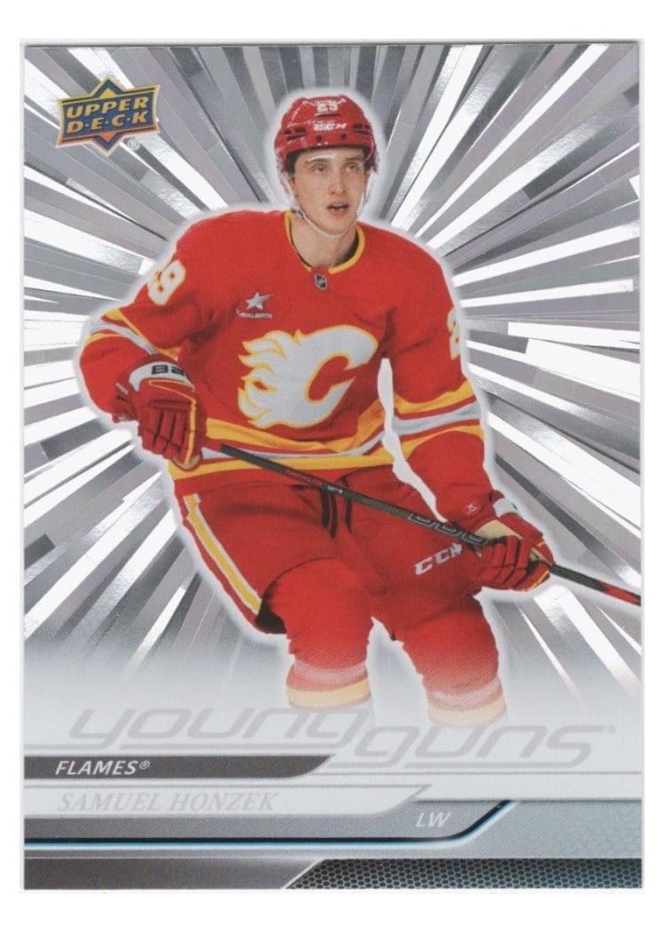 2024-25 Upper Deck Base Set Samuel Honzek #485 card