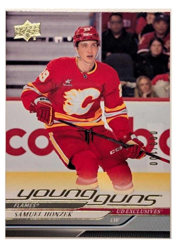 2024-25 Upper Deck Base Set Samuel Honzek #485 card