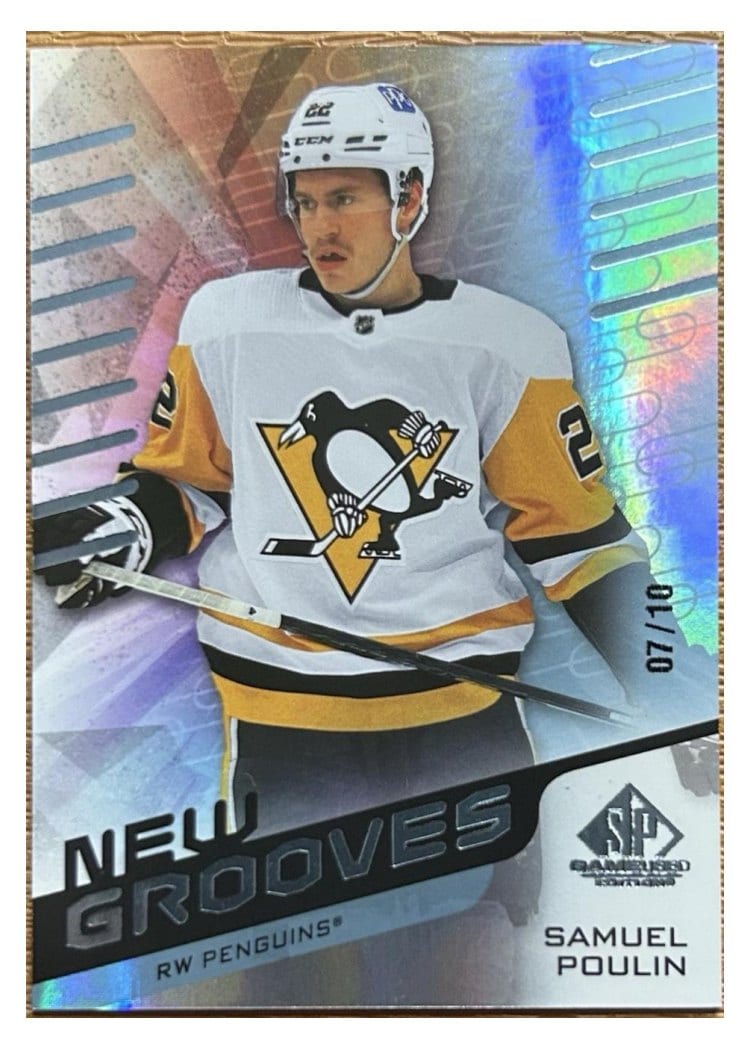 2022-23 SP Game Used New Grooves Samuel Poulin #NG-17 card