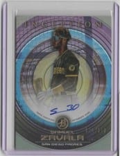 2022 Bowman Inception Prospect Autographs Samuel Zavala #PA-SZ card