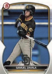 2023 Bowman Draft Base Set Samuel Zavala #BD-83 card