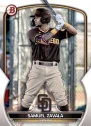 2023 Bowman Prospects Samuel Zavala #BP-75 card