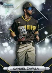 2023 Bowman Sterling Base Set Samuel Zavala #BSP-79 card