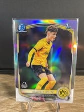 2025 Topps Chrome UEFA Bowman Youth League Samuele Inacio #BU-SI card