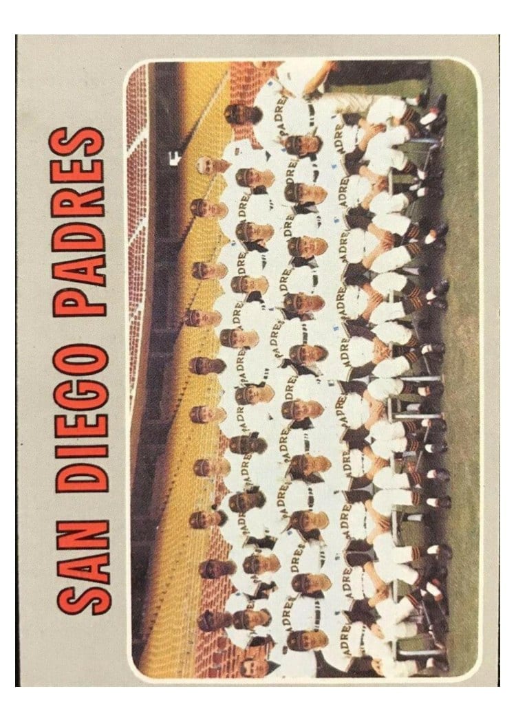 1970 Topps San Diego Padres #657 card