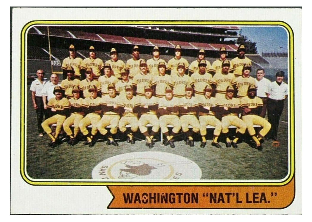 1974 Topps San Diego Padres #226 card