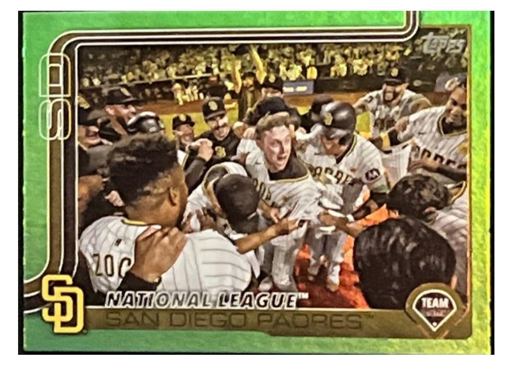 2025 Topps Base Set San Diego Padres #39 card