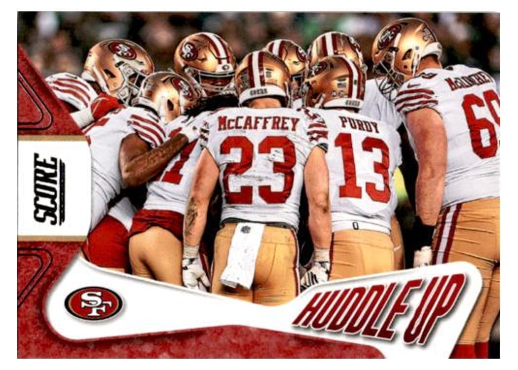 2023 Score Huddle Up San Francisco 49ers #4 card