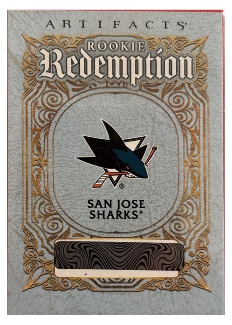 2025-26 Upper Deck Artifacts Base Rookie Redemption San Jose Sharks #RED-223