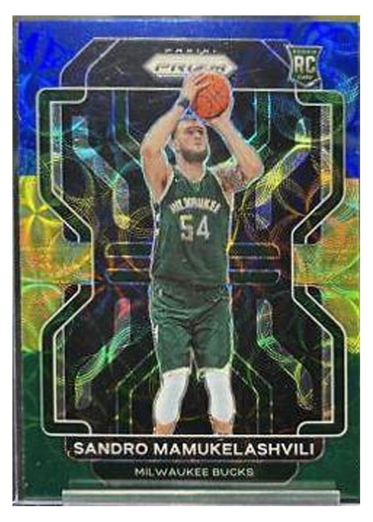 2021-22 Panini Prizm Base Set Sandro Mamukelashvili #293 card