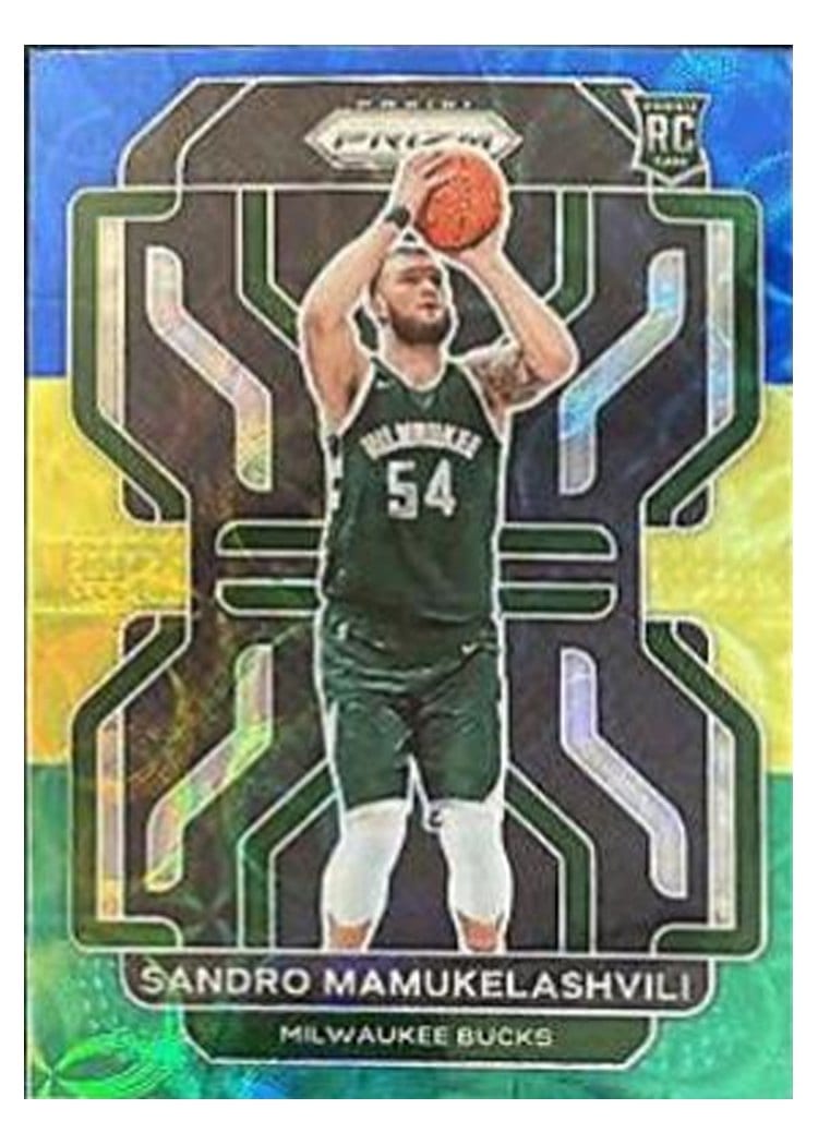 2021-22 Panini Prizm Base Set Sandro Mamukelashvili #293 card