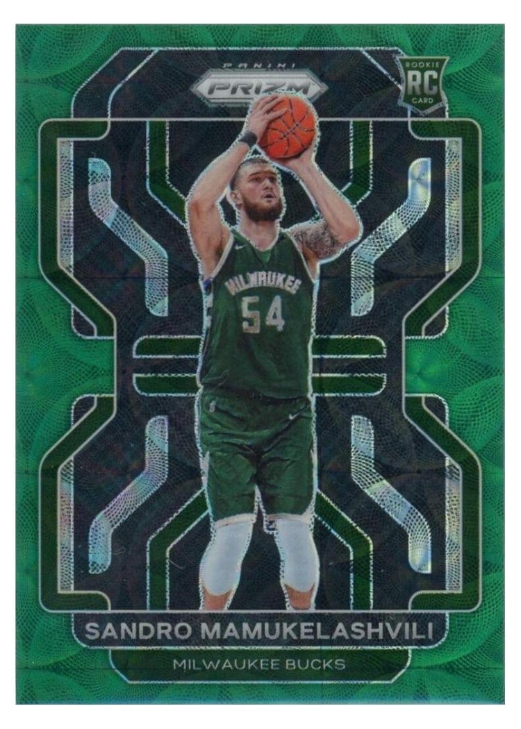 2021-22 Panini Prizm Base Set Sandro Mamukelashvili #293 card