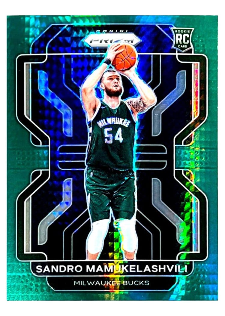 2021-22 Panini Prizm Base Set Sandro Mamukelashvili #293 card