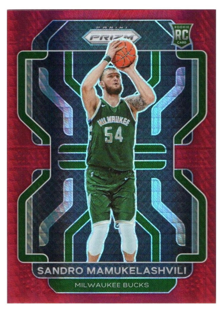 2021-22 Panini Prizm Base Set Sandro Mamukelashvili #293 card