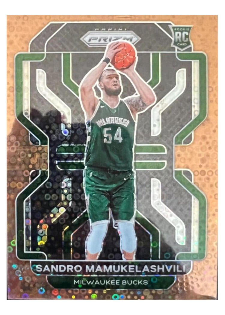 2021-22 Panini Prizm Base Set Sandro Mamukelashvili #293 card