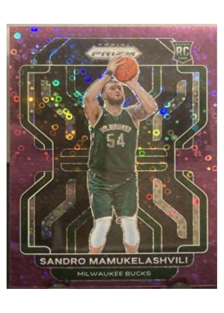 2021-22 Panini Prizm Base Set Sandro Mamukelashvili #293 card