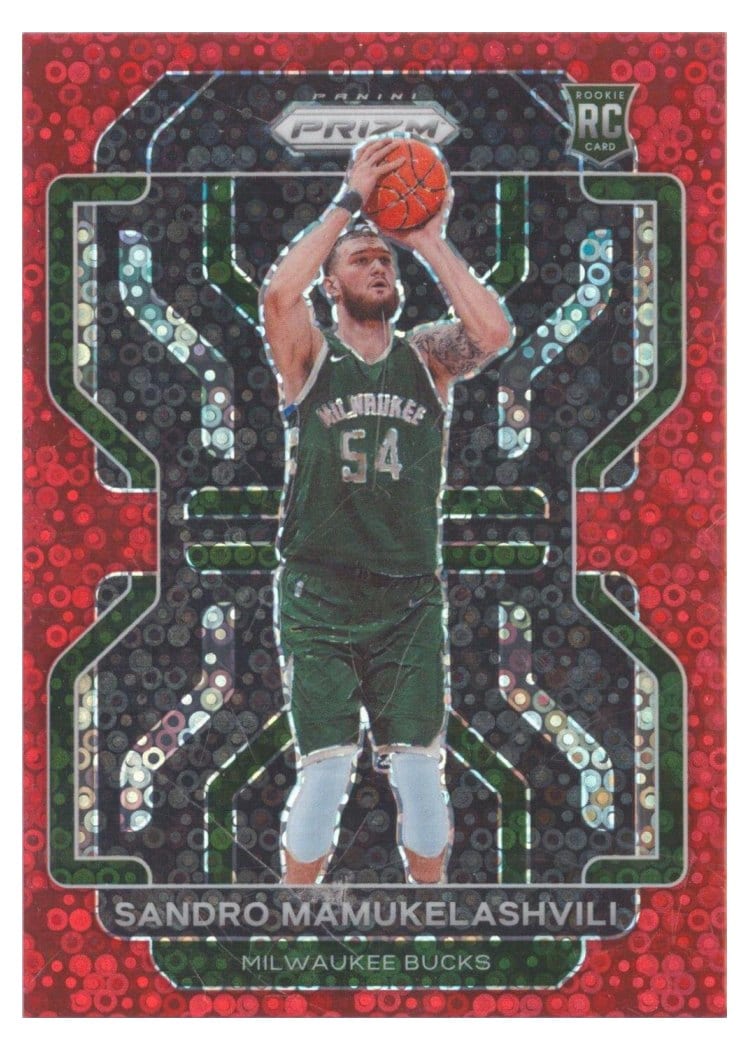 2021-22 Panini Prizm Base Set Sandro Mamukelashvili #293 card