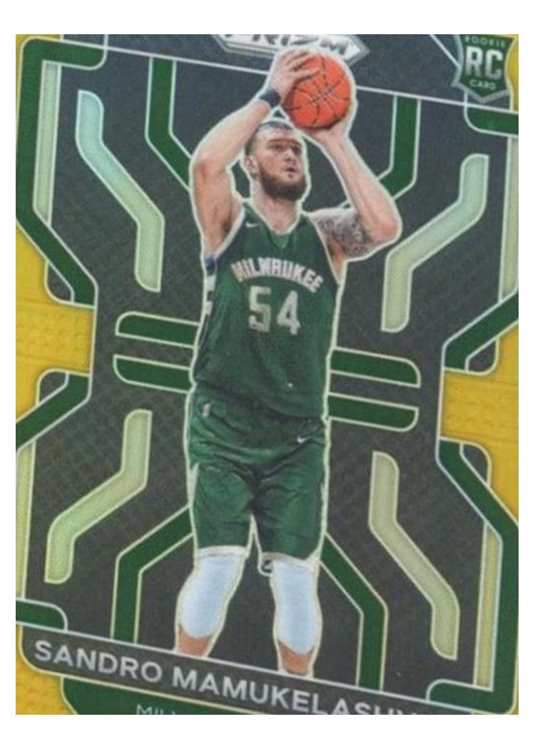 2021-22 Panini Prizm Base Set Sandro Mamukelashvili #293 card