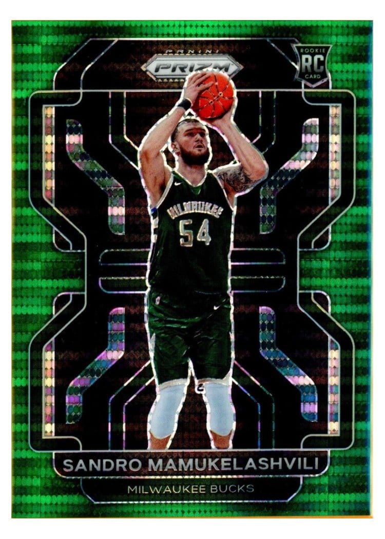 2021-22 Panini Prizm Base Set Sandro Mamukelashvili #293 card