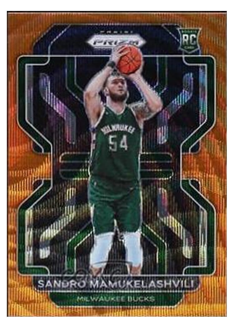 2021-22 Panini Prizm Base Set Sandro Mamukelashvili #293 card