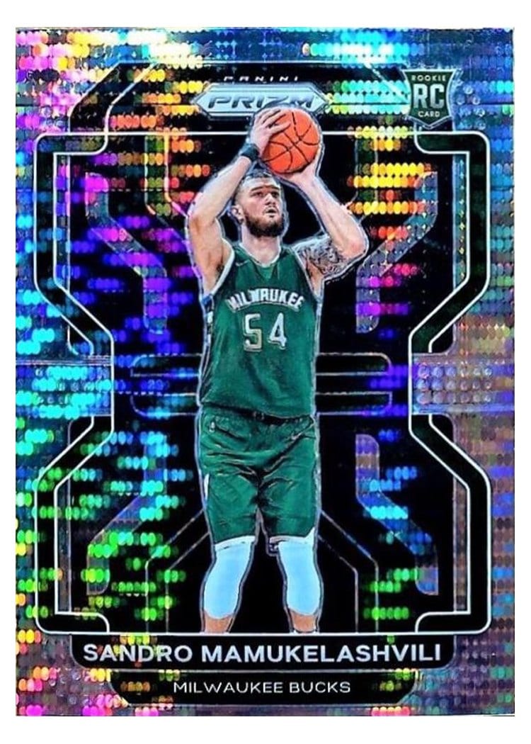 2021-22 Panini Prizm Base Set Sandro Mamukelashvili #293 card