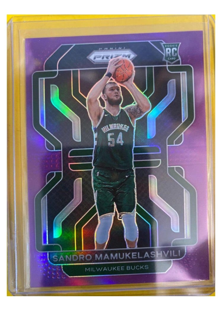 2021-22 Panini Prizm Base Set Sandro Mamukelashvili #293 card