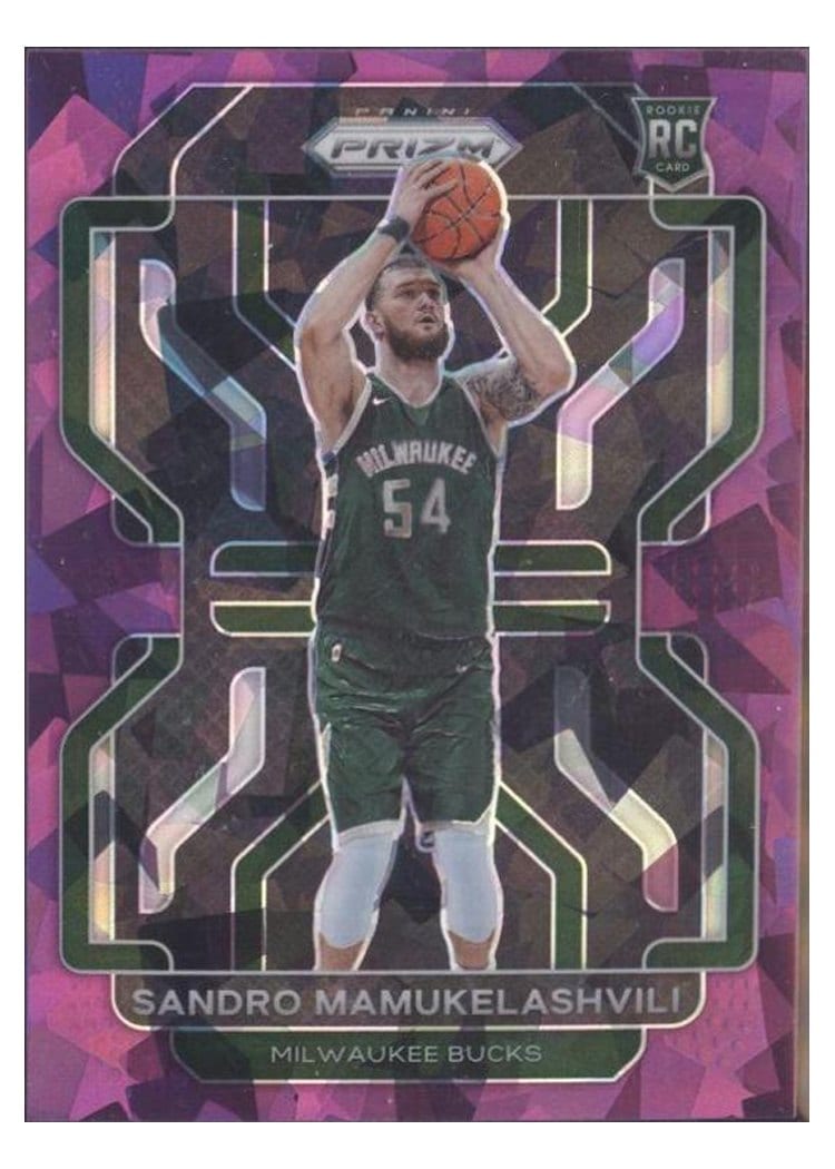 2021-22 Panini Prizm Base Set Sandro Mamukelashvili #293 card