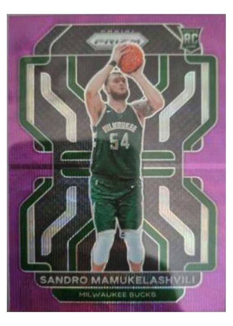 2021-22 Panini Prizm Base Set Sandro Mamukelashvili #293 card