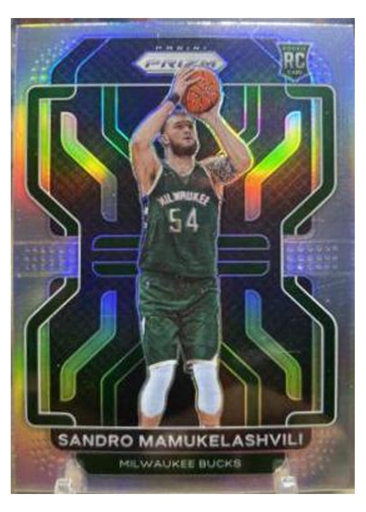 2021-22 Panini Prizm Base Set Sandro Mamukelashvili #293 card