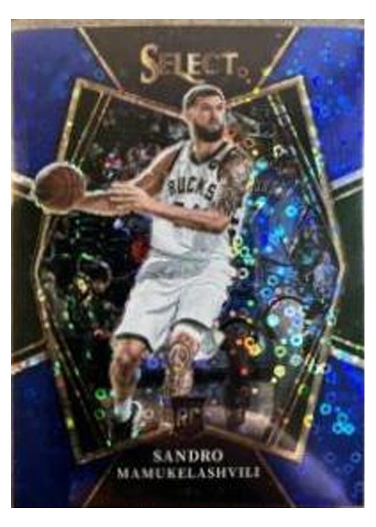 2021-22 Panini Select Base Set Sandro Mamukelashvili #199 card