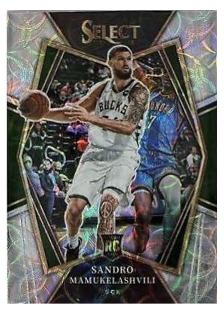 2021-22 Panini Select Base Set Sandro Mamukelashvili #199 card