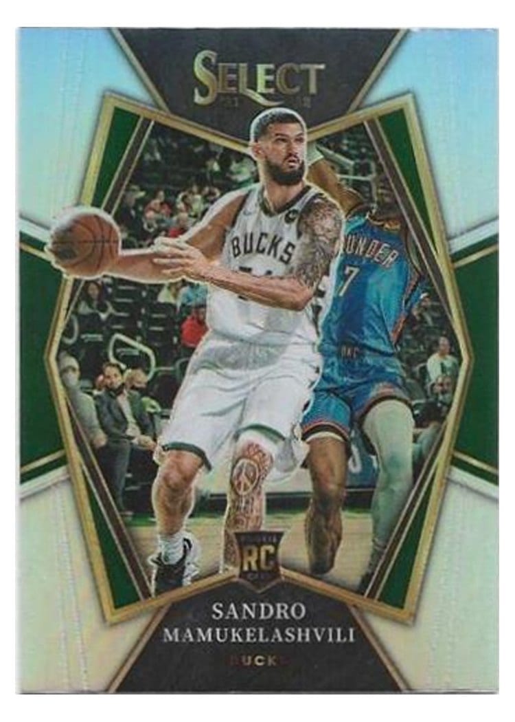2021-22 Panini Select Base Set Sandro Mamukelashvili #199 card