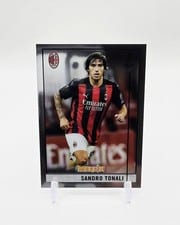 2020 Topps Merlin Chrome UEFA Champions League Sandro Tonali #48 card