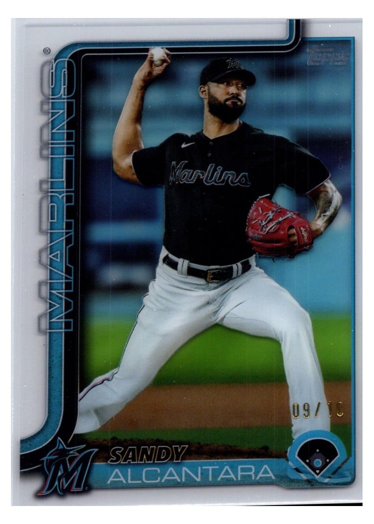 2025 Topps Base Set Sandy Alcantara #335 card