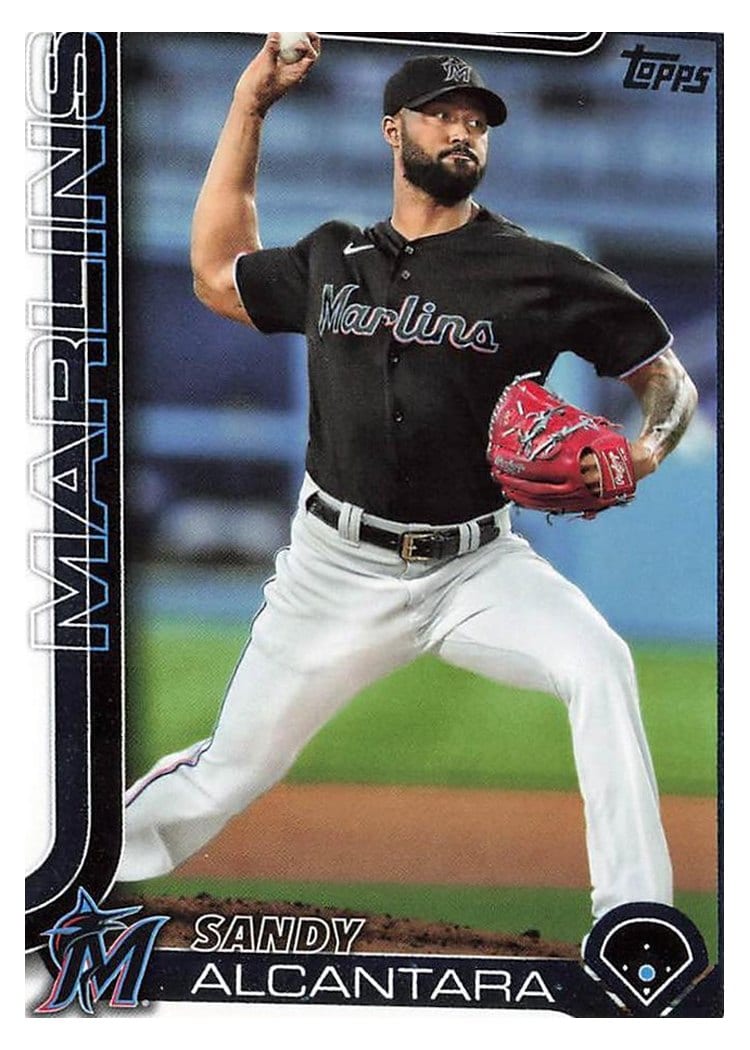 2025 Topps Base Set Sandy Alcantara #335 card