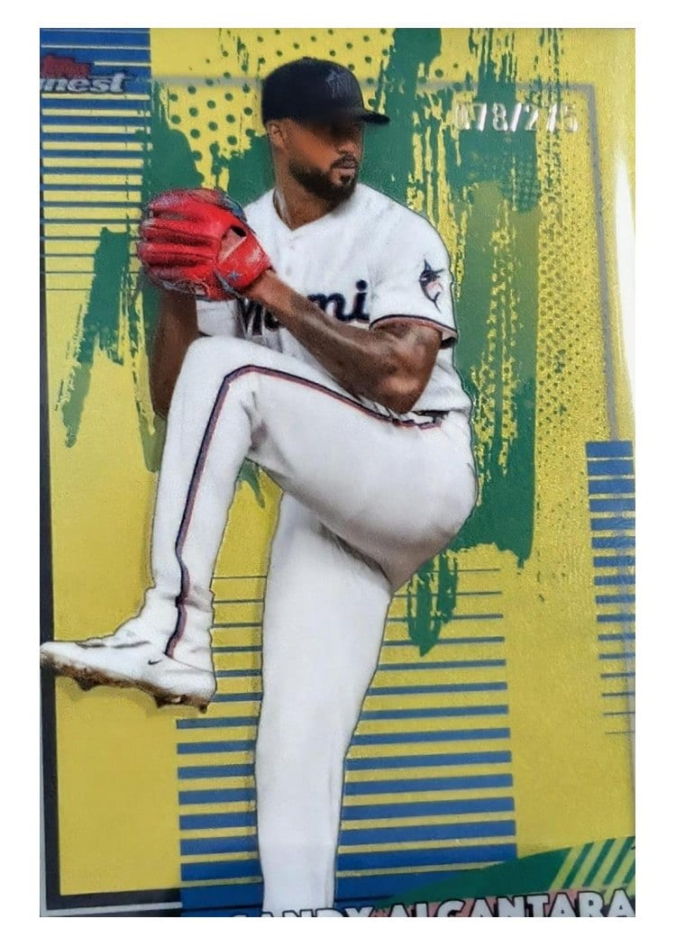 2026 Topps Finest Sandy Alcantara #81 card