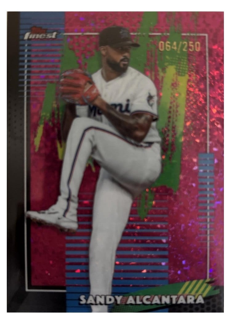 2026 Topps Finest Sandy Alcantara #81 card