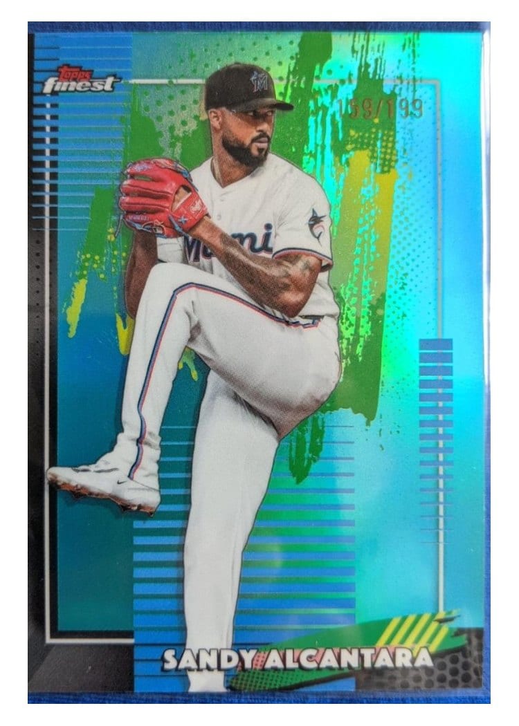 2026 Topps Finest Sandy Alcantara #81 card