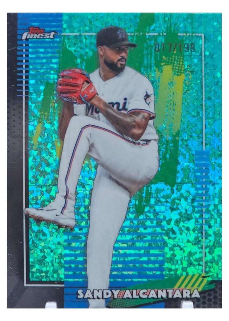2026 Topps Finest Sandy Alcantara #81 card