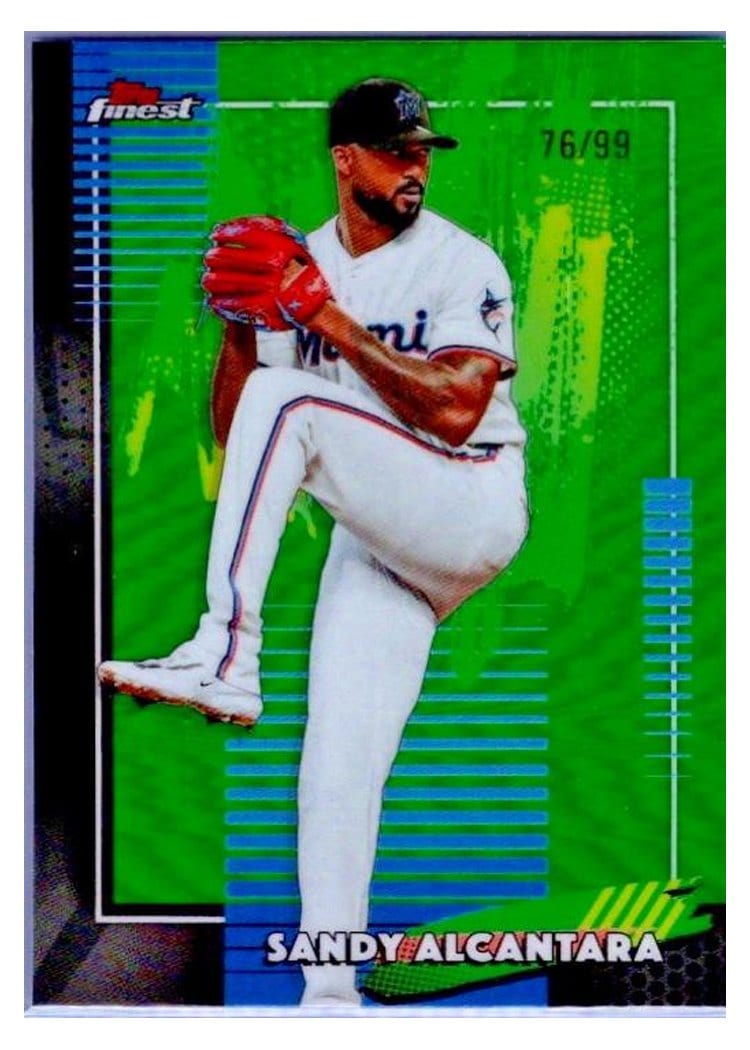 2026 Topps Finest Sandy Alcantara #81 card