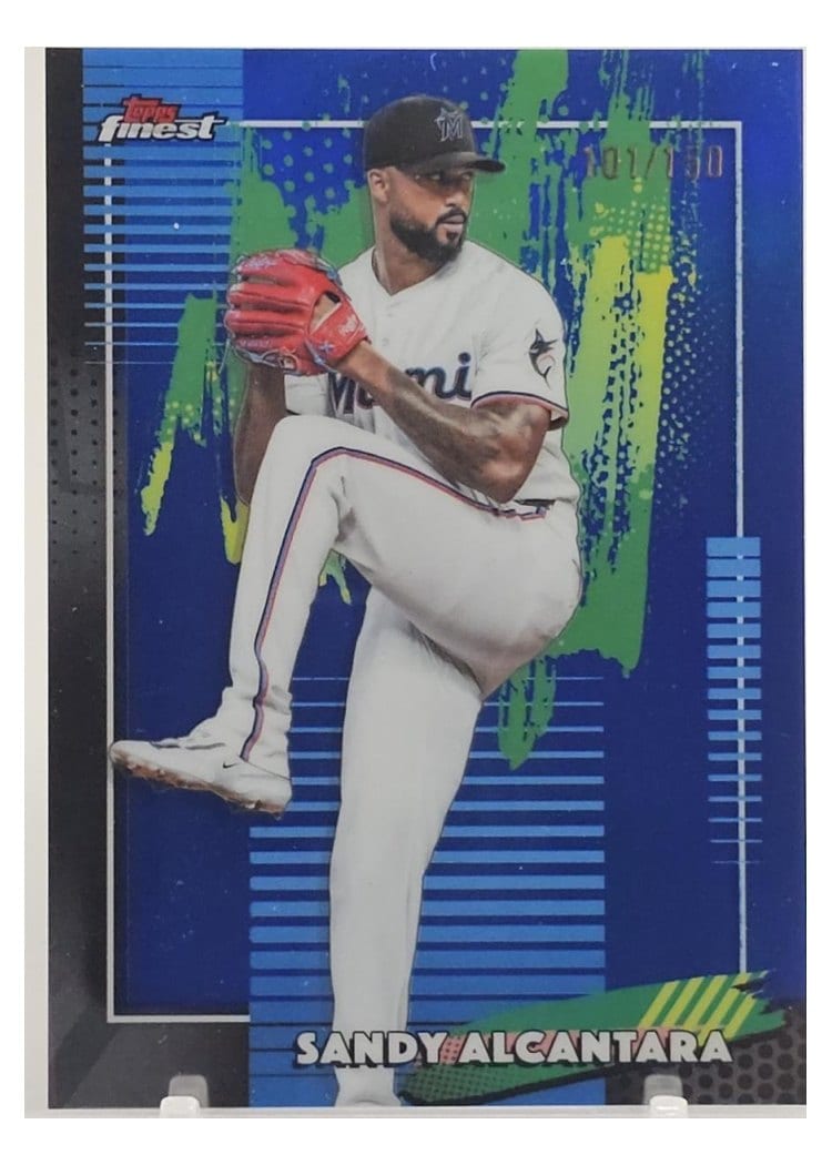 2026 Topps Finest Sandy Alcantara #81 card