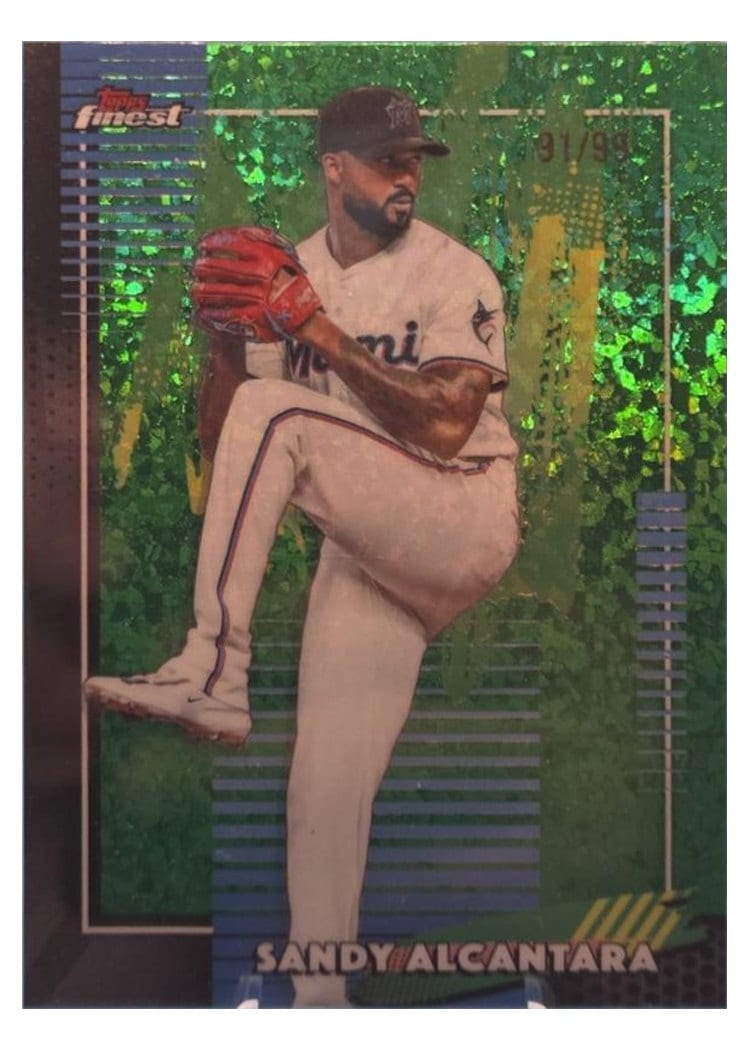 2026 Topps Finest Sandy Alcantara #81 card