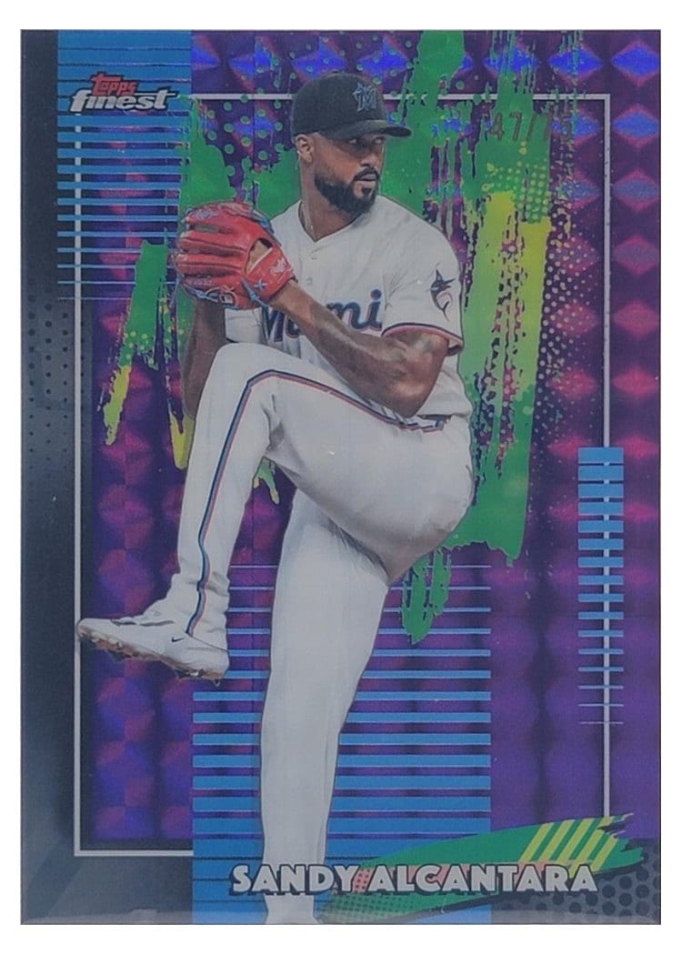 2026 Topps Finest Sandy Alcantara #81 card