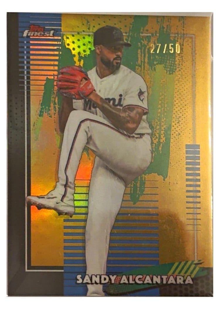 2026 Topps Finest Sandy Alcantara #81 card