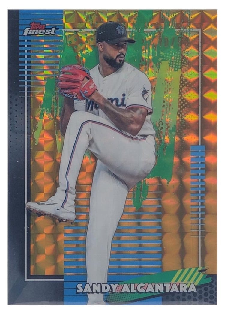 2026 Topps Finest Sandy Alcantara #81 card
