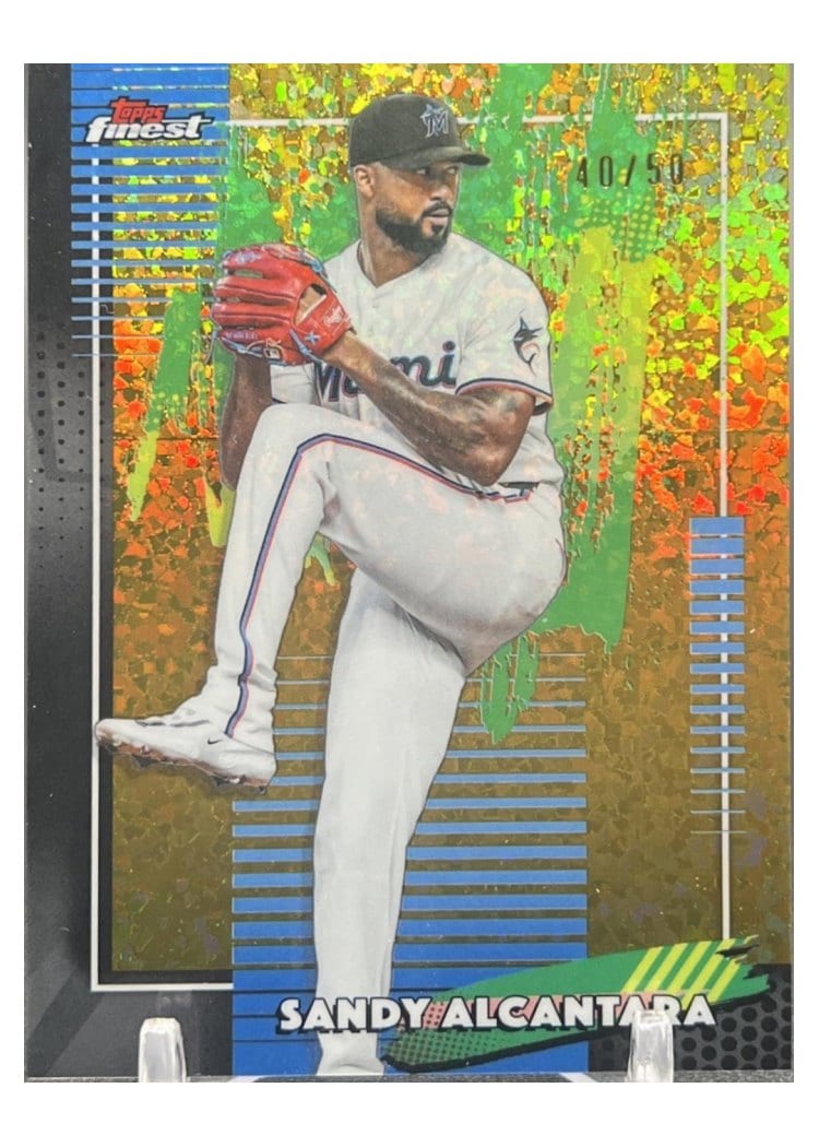 2026 Topps Finest Sandy Alcantara #81 card