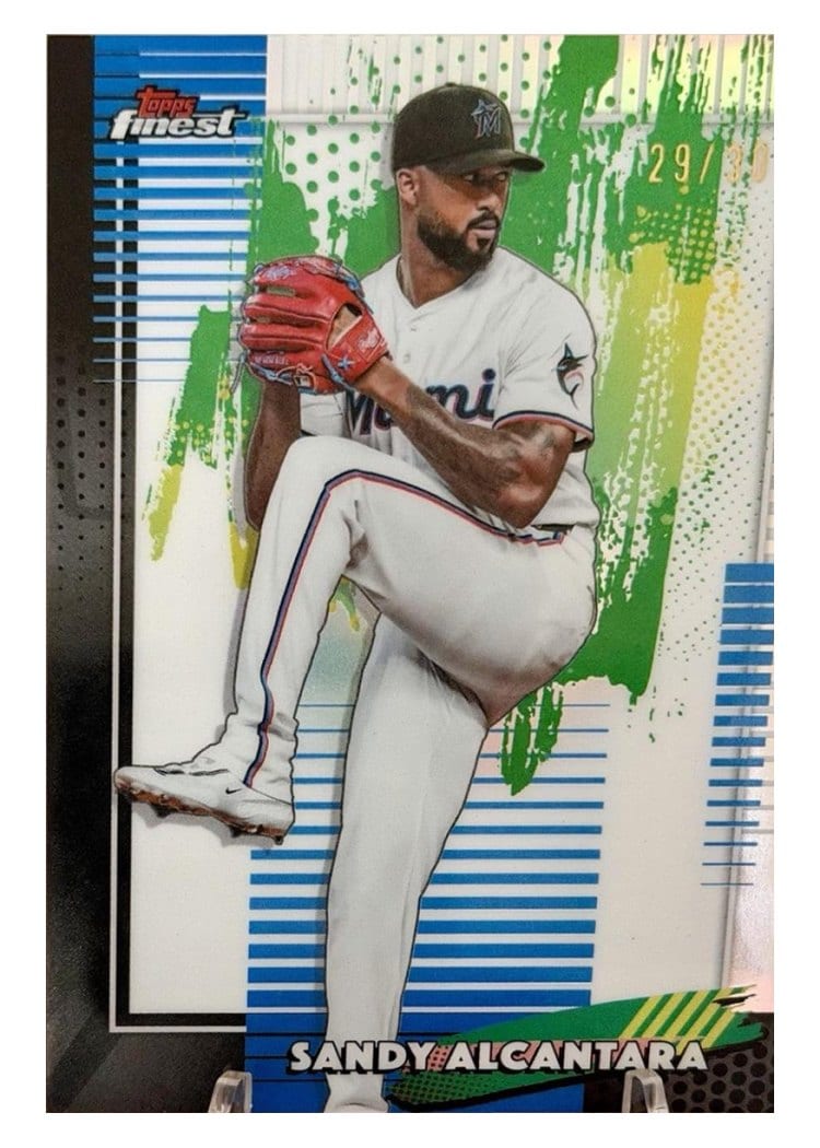 2026 Topps Finest Sandy Alcantara #81 card