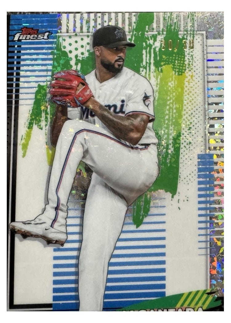 2026 Topps Finest Sandy Alcantara #81 card