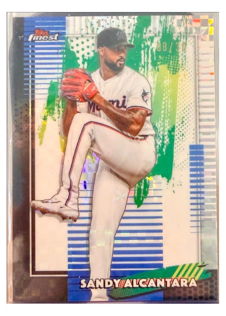 2026 Topps Finest Sandy Alcantara #81 card