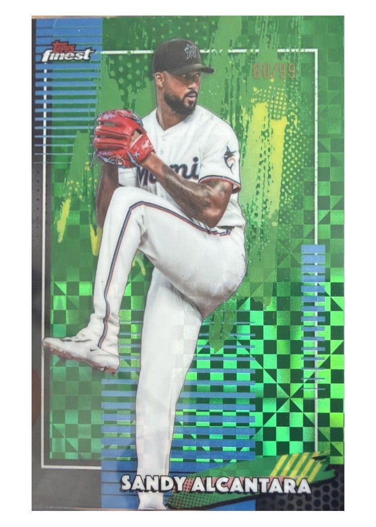 2026 Topps Finest Sandy Alcantara #81 card